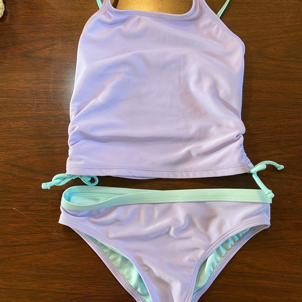 Kids Lavender and Mint Swim Set